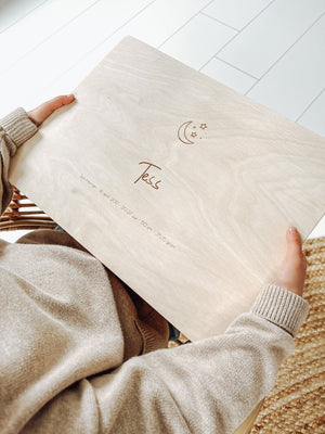 Bewaarbox groot - yourlittlefamily-nl - Een mooie bewaarbox groot op schoot
