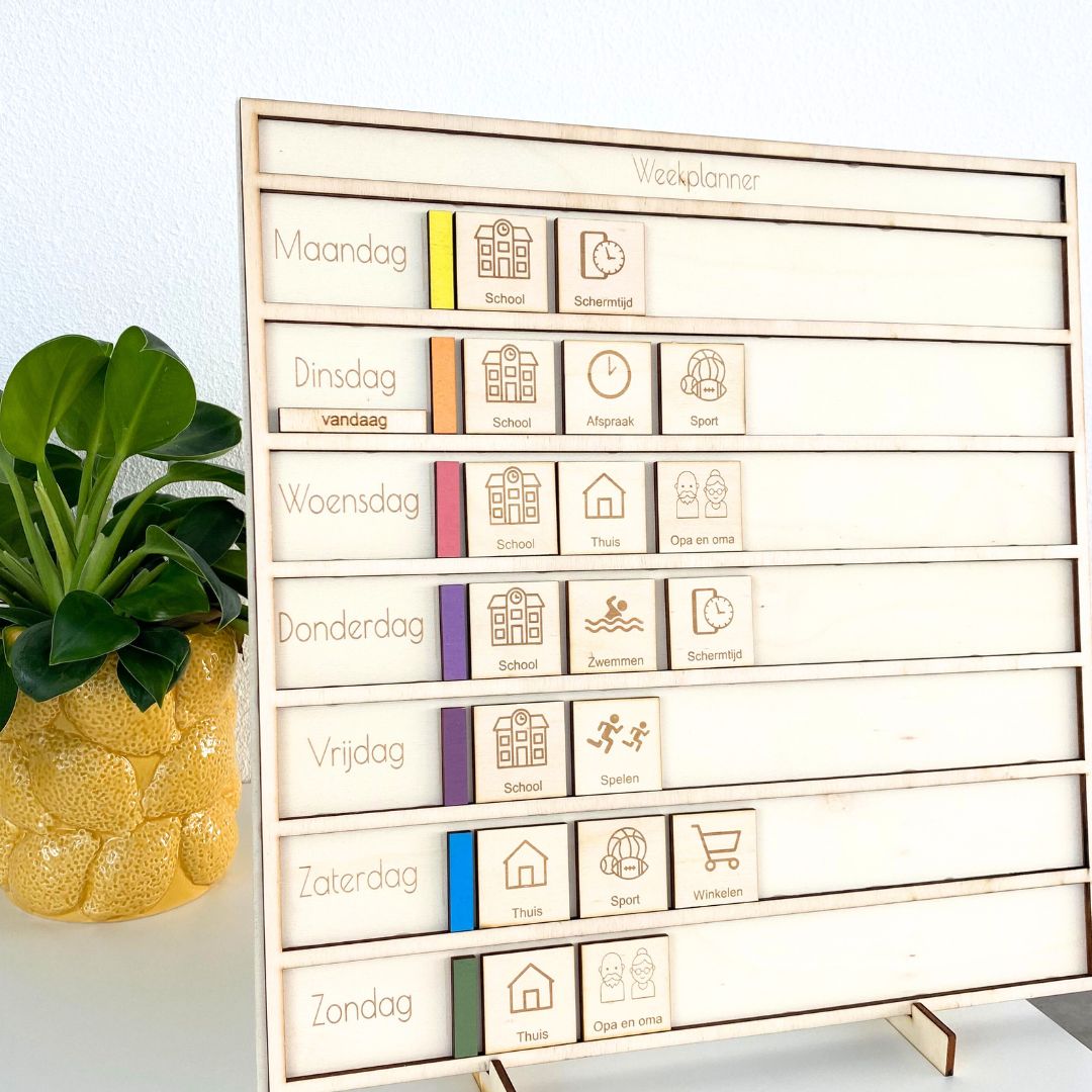 Dagkleuren - yourlittlefamily-nl - De dagen van de week in kleur