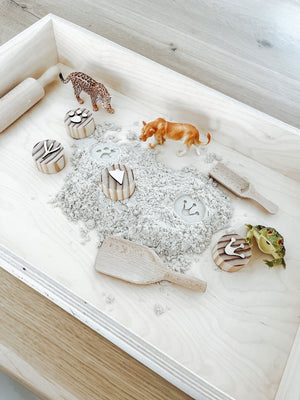 Houten dierensporen stempels - yourlittlefamily-nl -