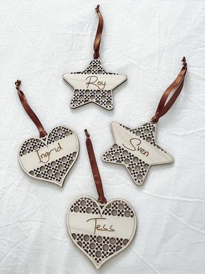 Kersthanger ster - yourlittlefamily-nl -