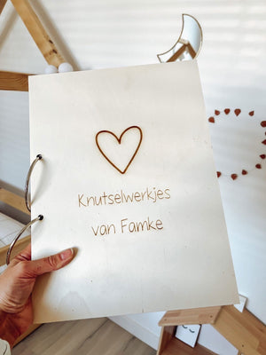 Knutselwerkjes bewaarbundel A4 - Gepersonaliseerd - yourlittlefamily-nl -