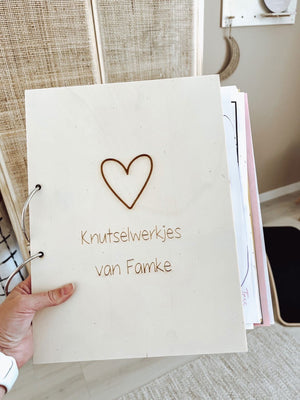 Knutselwerkjes bewaarbundel A4 - Gepersonaliseerd - yourlittlefamily-nl -