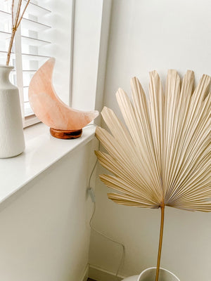Maanlamp staand oranje - yourlittlefamily-nl -