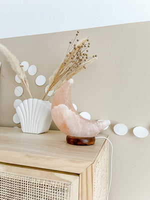 Maanlamp staand oranje - yourlittlefamily-nl -