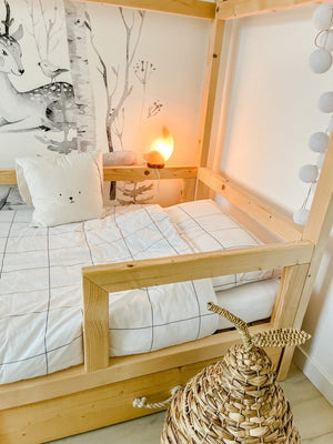 Maanlamp staand oranje - yourlittlefamily-nl -