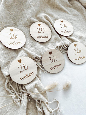 Mijlpaalcirkels zwanger - yourlittlefamily-nl -