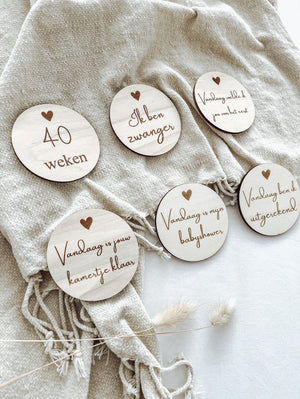 Mijlpaalcirkels zwanger - yourlittlefamily-nl -