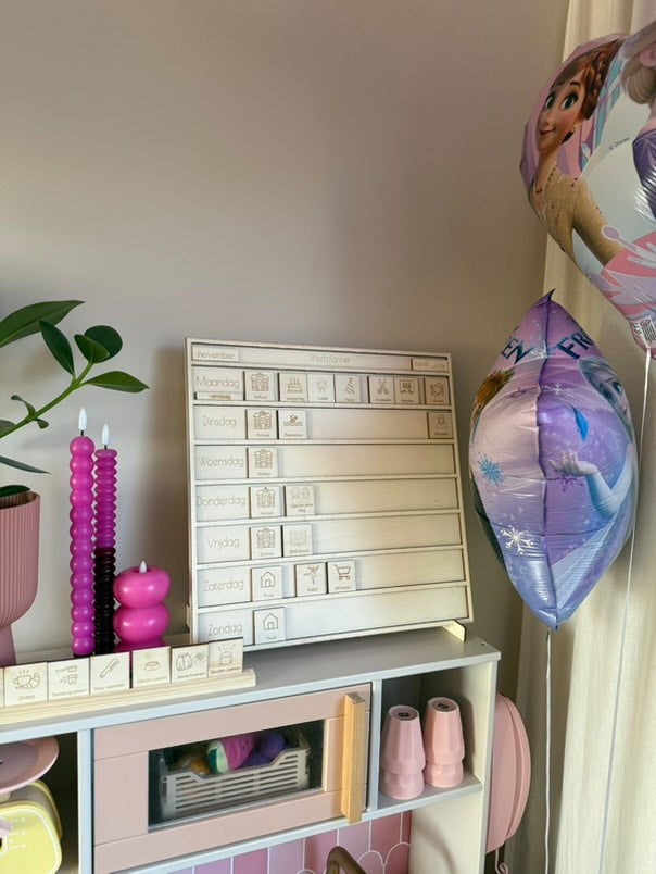 Meer rust in huis met een weekplanner voor kinderen