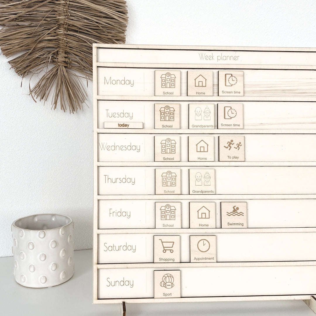 Meertalige Weekplanner - Structuur in Jouw Eigen Taal