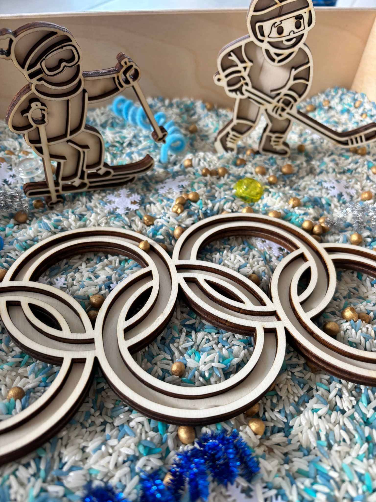 Thema Olympische Winterspelen