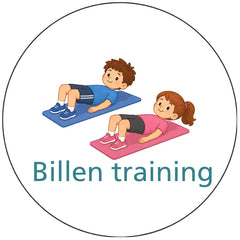 Pictogram uitvoering Billen training