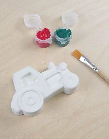 Versie D van Knutseltraktatie voertuigen set (Keuze uit 2 en 3 kleuren)