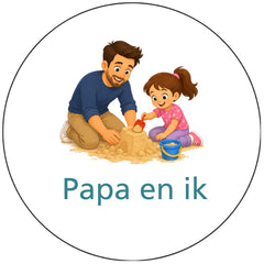 Pictogram uitvoering Papa en I