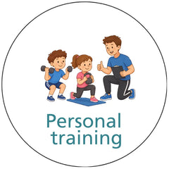Pictogram uitvoering Personal training