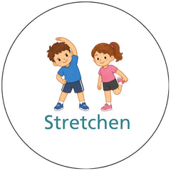 Pictogram uitvoering Stretchen