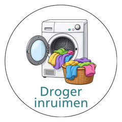 Droger inruimen