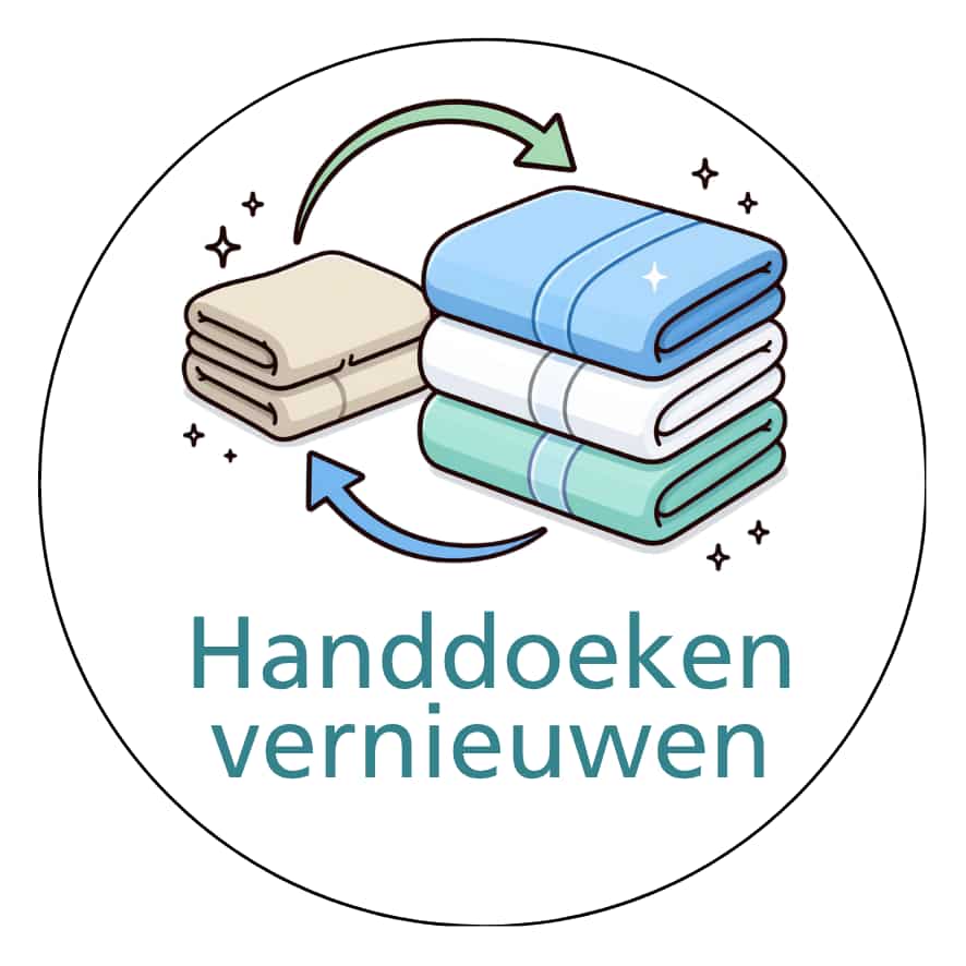 Magnetisch pictogram Handdoeken vernieuwen