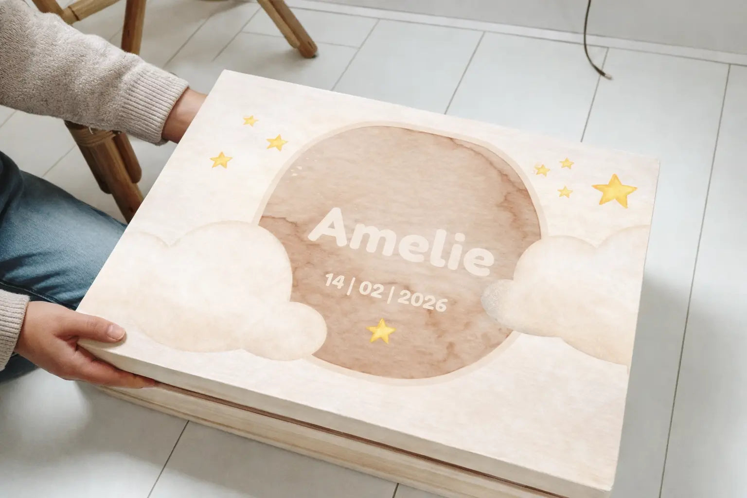 Bewaarbox middel Amelie