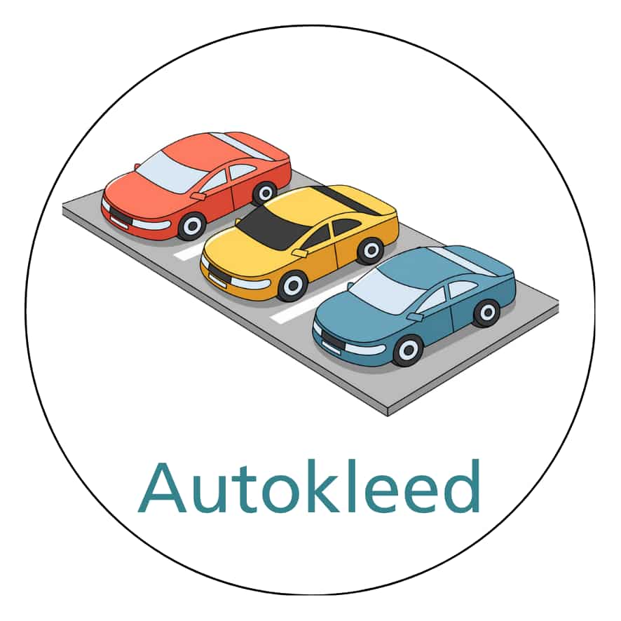 Magnetisch pictogram Autokleed