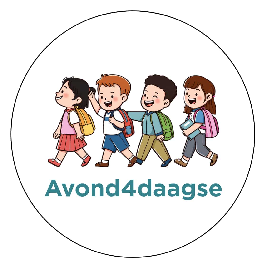 Magnetisch pictogram Avondvierdaagse