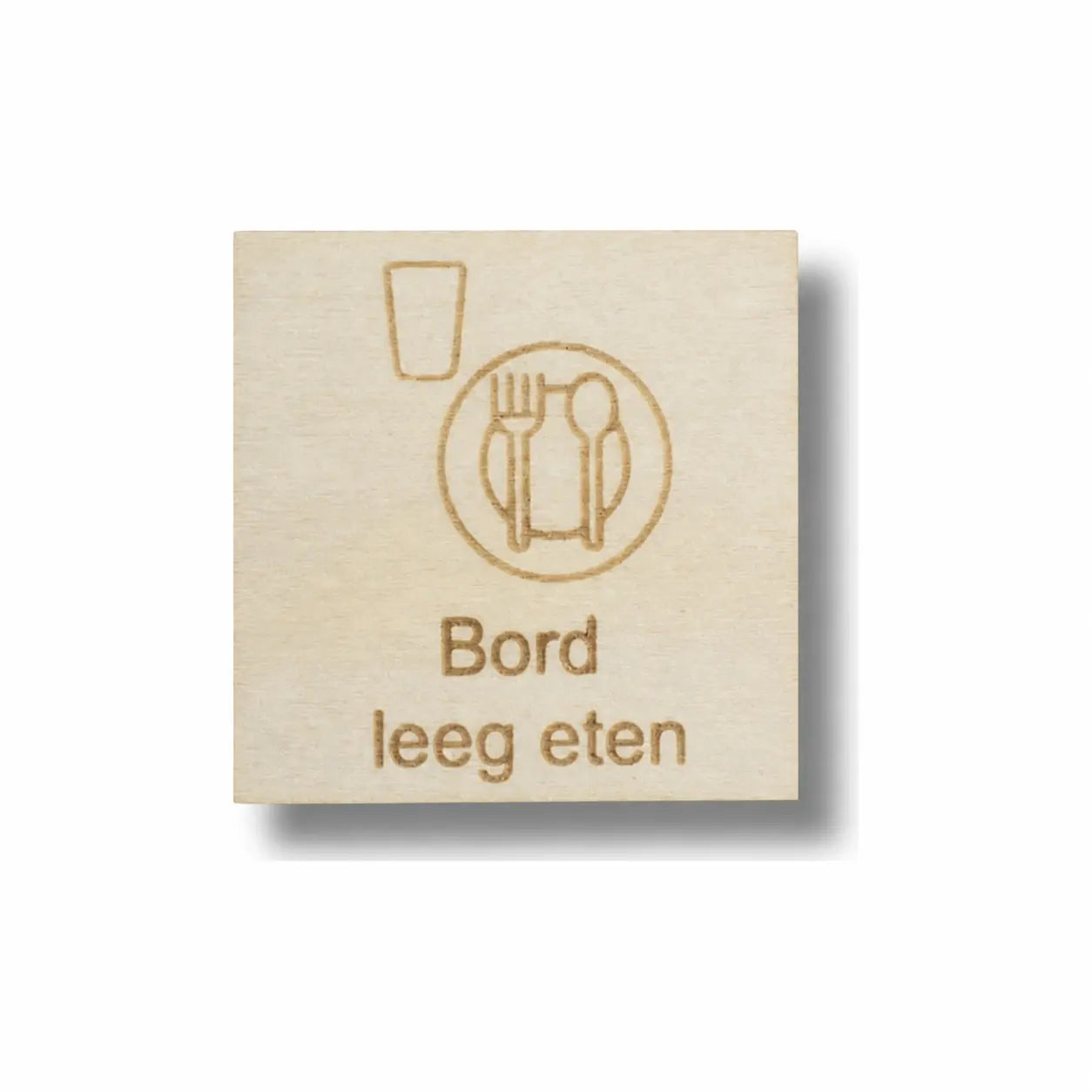 Pictogram Bord Leeg Eten
