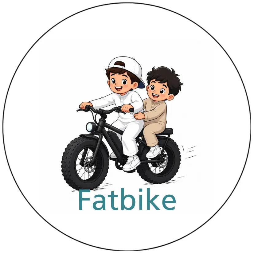 Magnetisch pictogram Fatbike