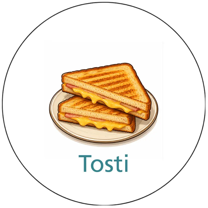 Magnetisch pictogram Tosti