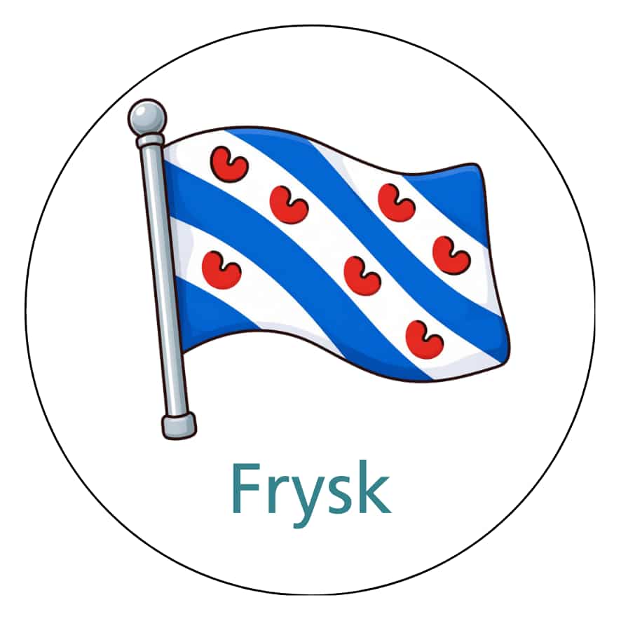 Magnetisch pictogram Frysk