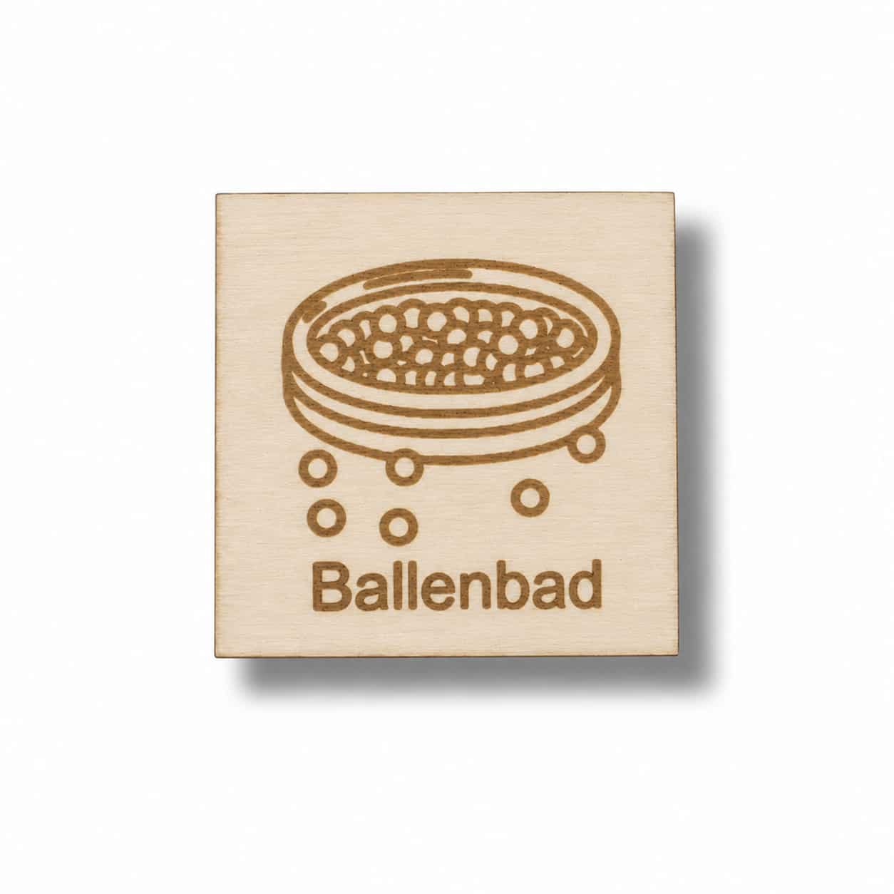 Pictogram Ballenbad voor weekplanner en dagplanner