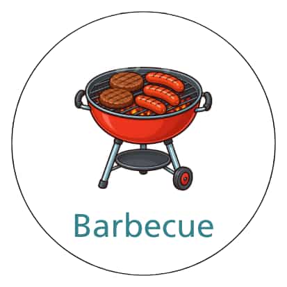 Magnetisch pictogram Barbecue