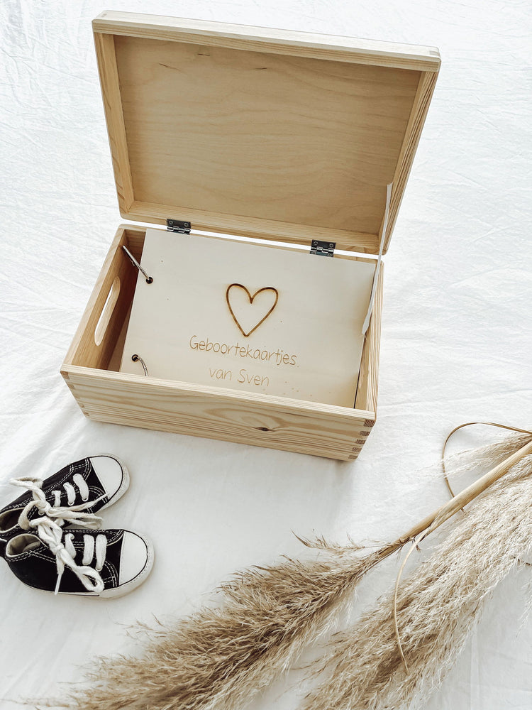 Bewaarbox klein - yourlittlefamily-nl - Bewaardoos klein met geboortekaartjes