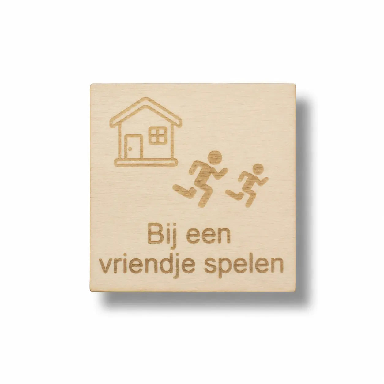Pictogram Bij een vriendje spelen voor weekplanner en dagplanner
