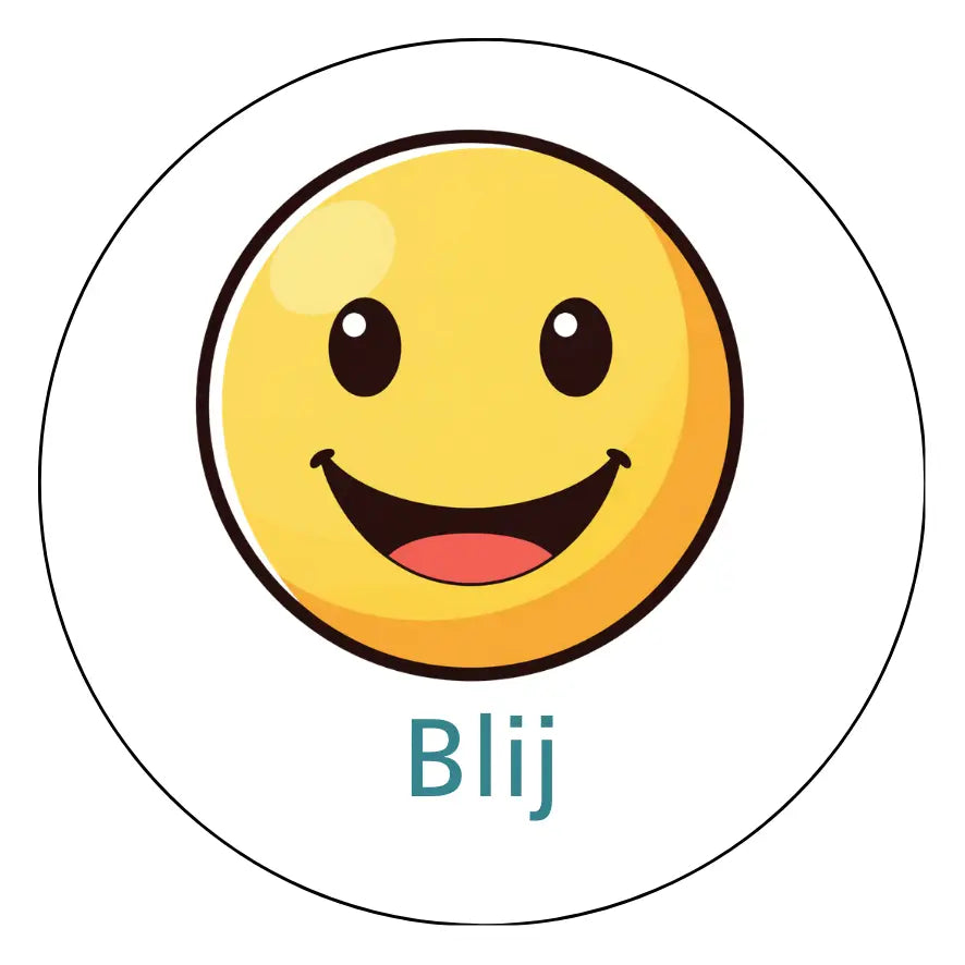 Magnetische pictogram Basisgevoelens