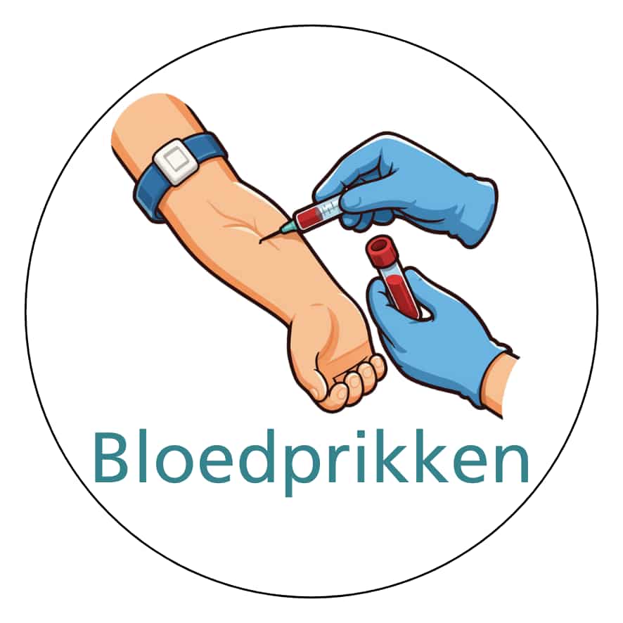 Magnetisch pictogram Bloedprikken