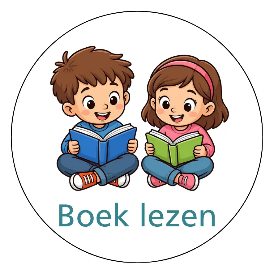 Magnetisch pictogram Boek lezen