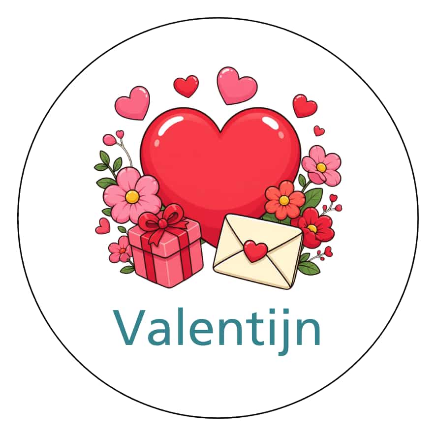 Magnetisch pictogram Valentijn