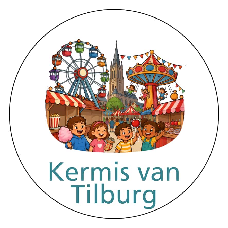 Magnetisch pictogram Kermis van Tilburg