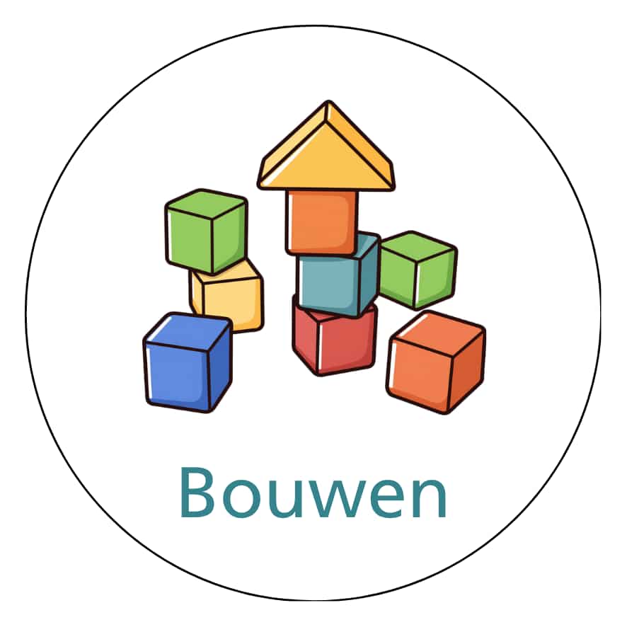 Magnetisch pictogram Bouwen