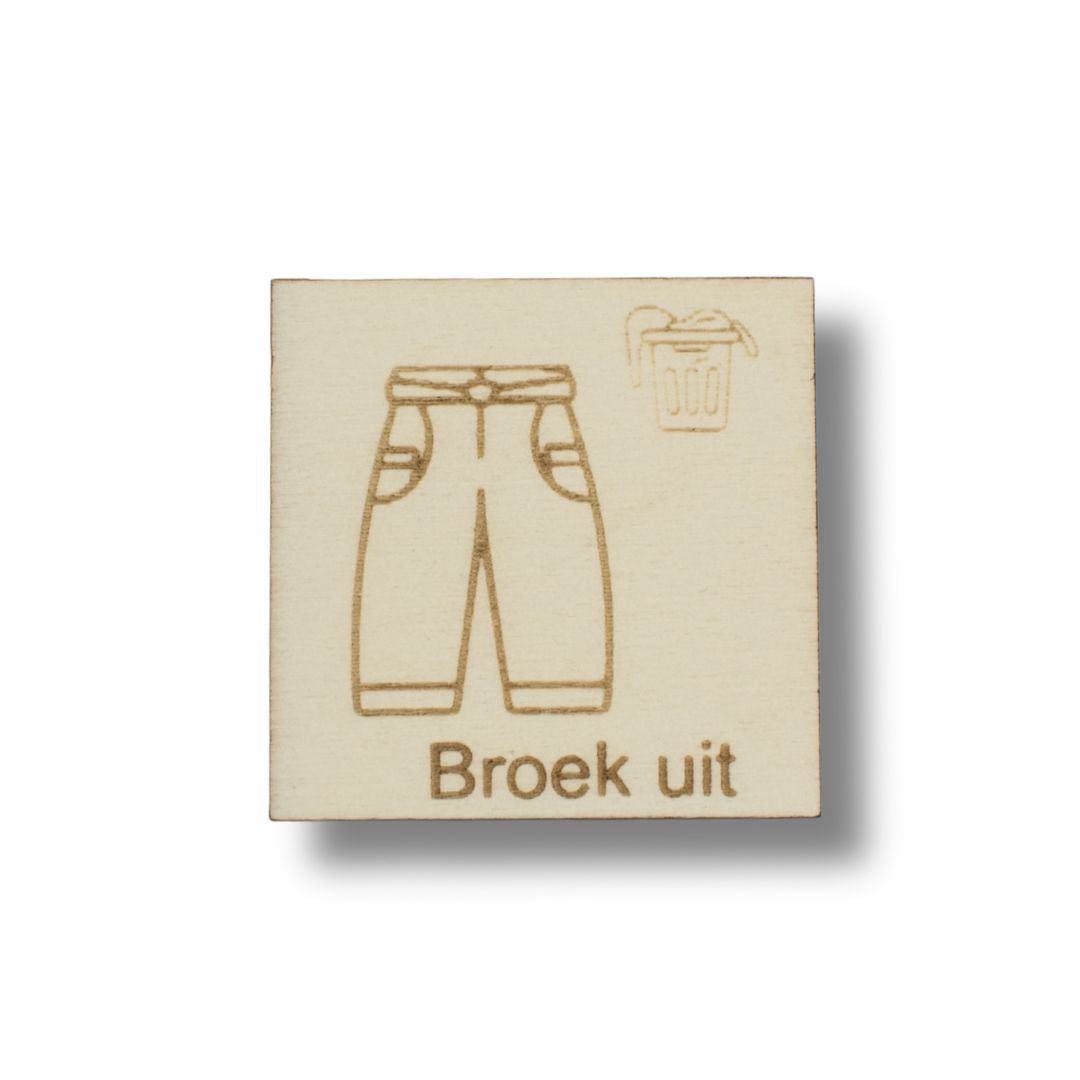 Pictogram Broek uit