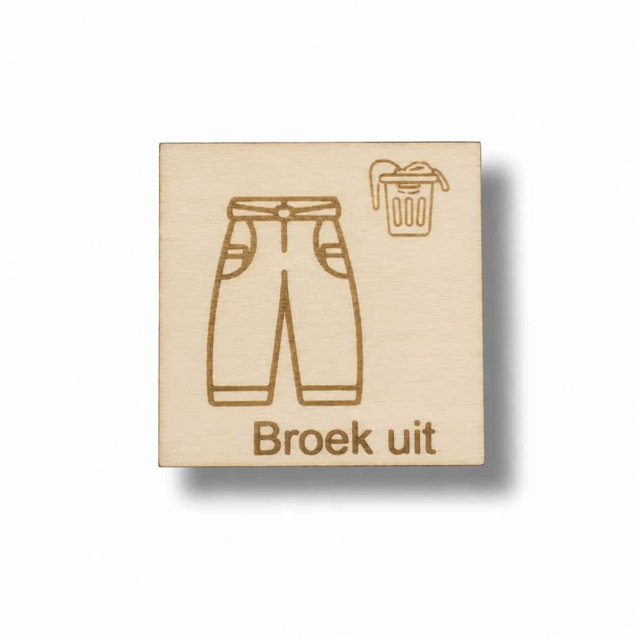 Pictogram Broek uit