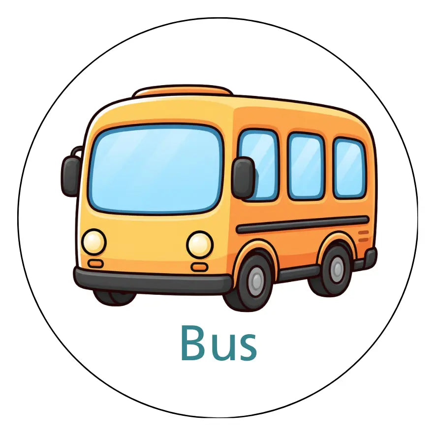 Magnetisch pictogram Bus