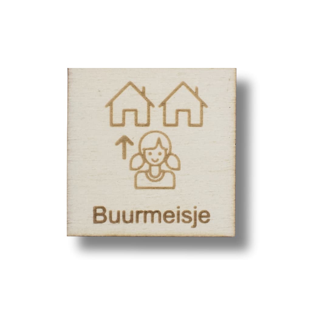 Pictogram Buurmeisje
