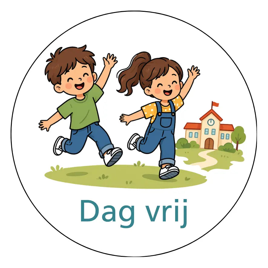 Magnetisch pictogram Dag vrij