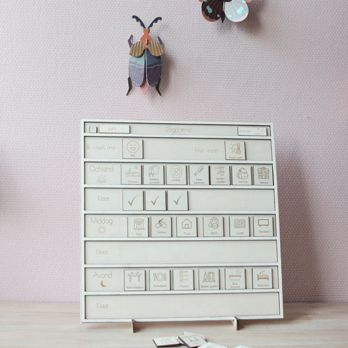 Houten dagplanner