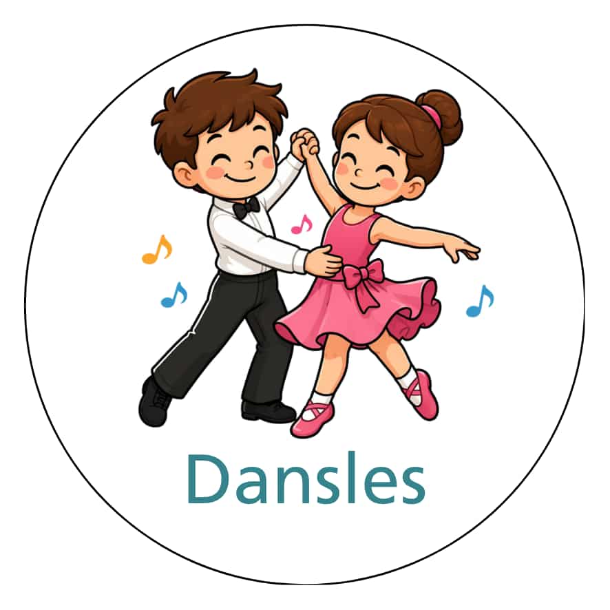 Magnetisch pictogram Dansles