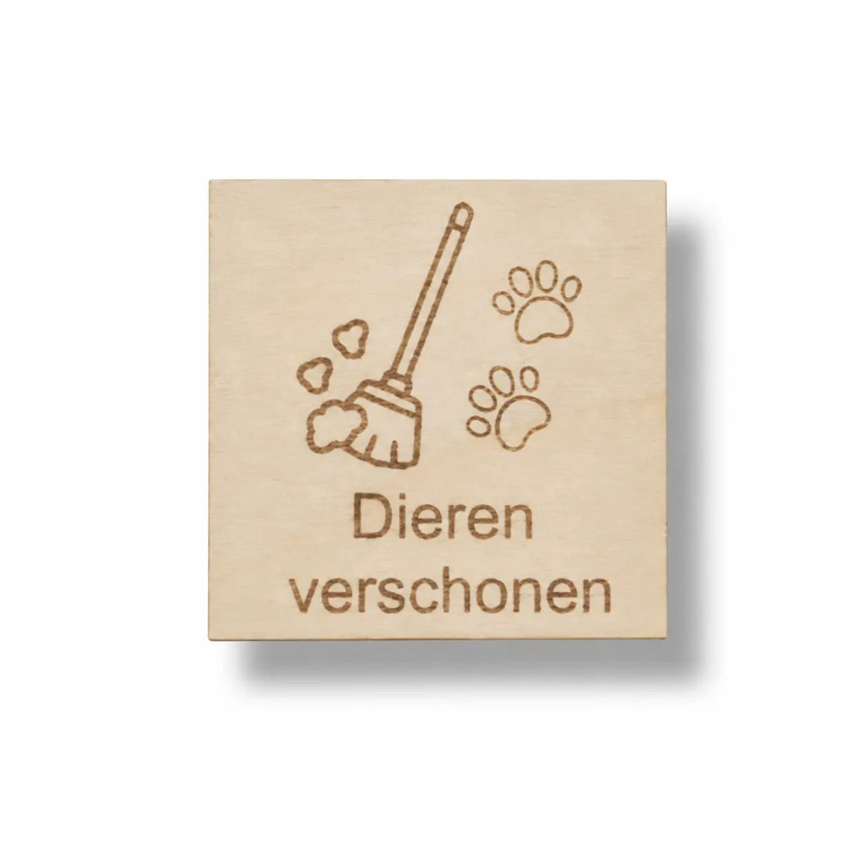 Pictogram Dieren verschonen – Klusjes pictogram voor weekplanner kind