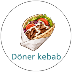 Pictogram uitvoering Doner Kebab