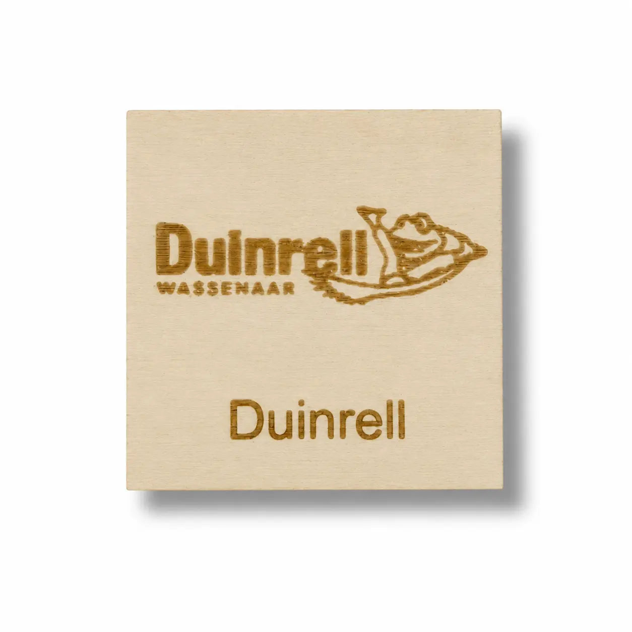 Pictogram Duinrell – houten pictogram voor een dagje uit naar pretpark en Tikibad