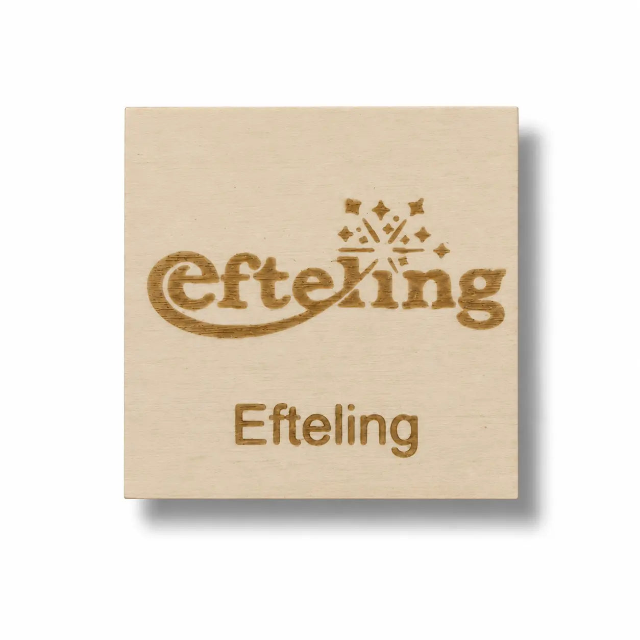 Pictogram Efteling – houten pictogram voor een magisch dagje uit