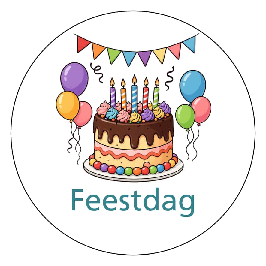 Magnetisch pictogram Feestdag